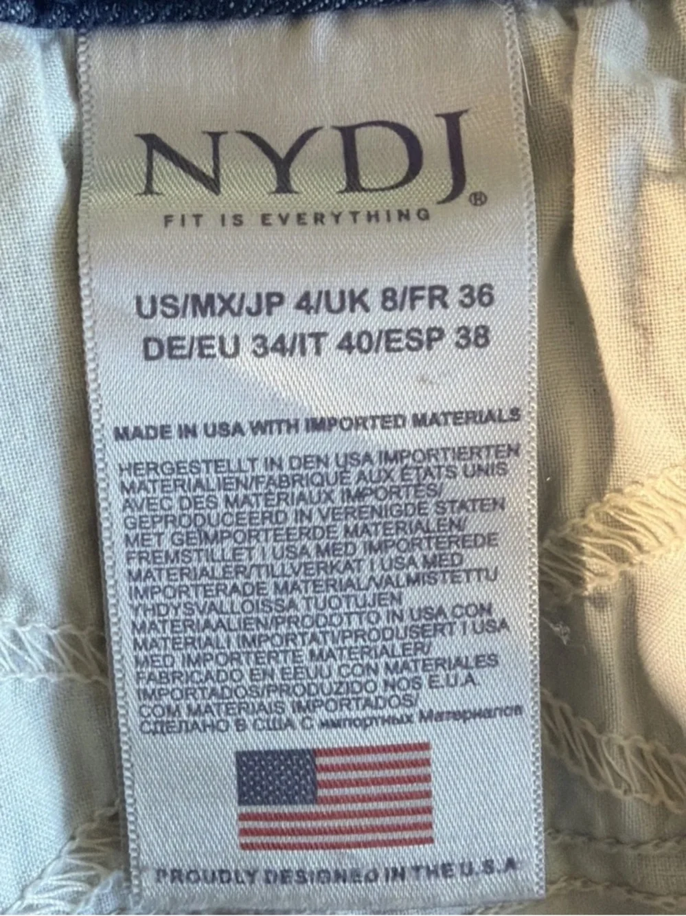 NYDJ mid rise